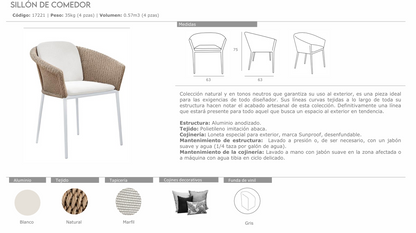 SILLA DE COMEDOR MAIA