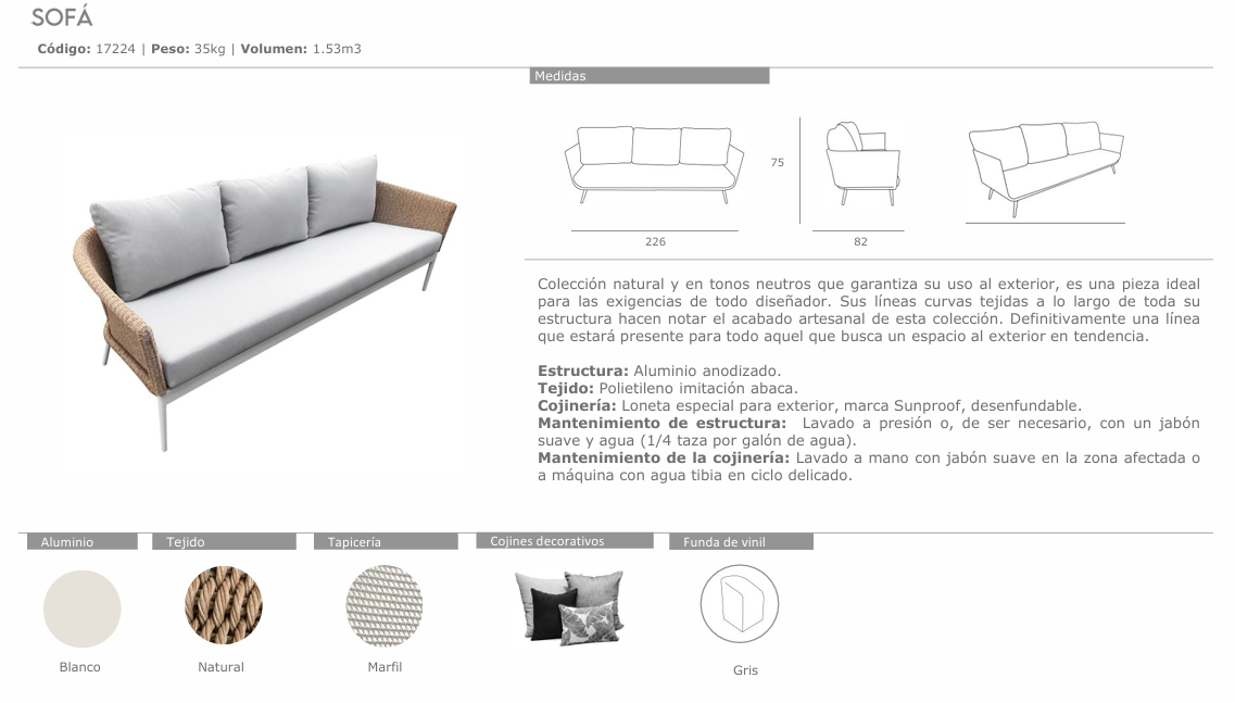SOFA MAIA