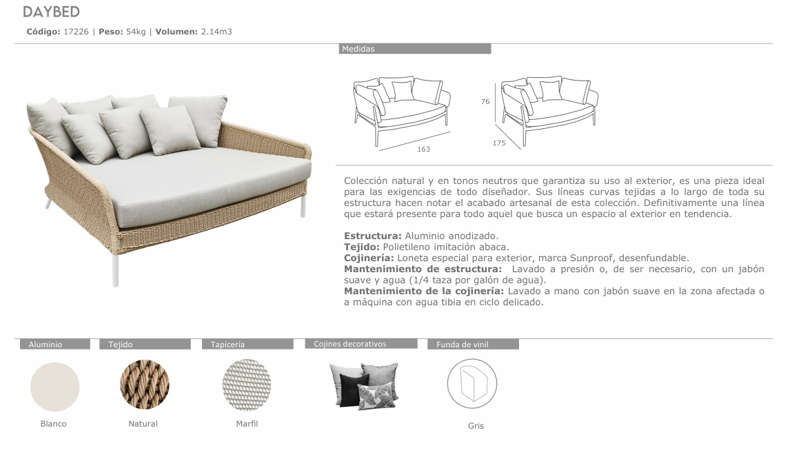 DAYBED MAIA