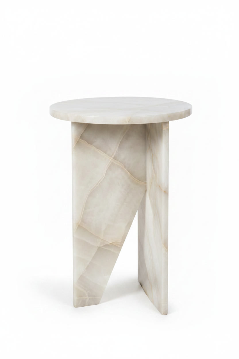MESA LATERAL DELTA MÁRMOL